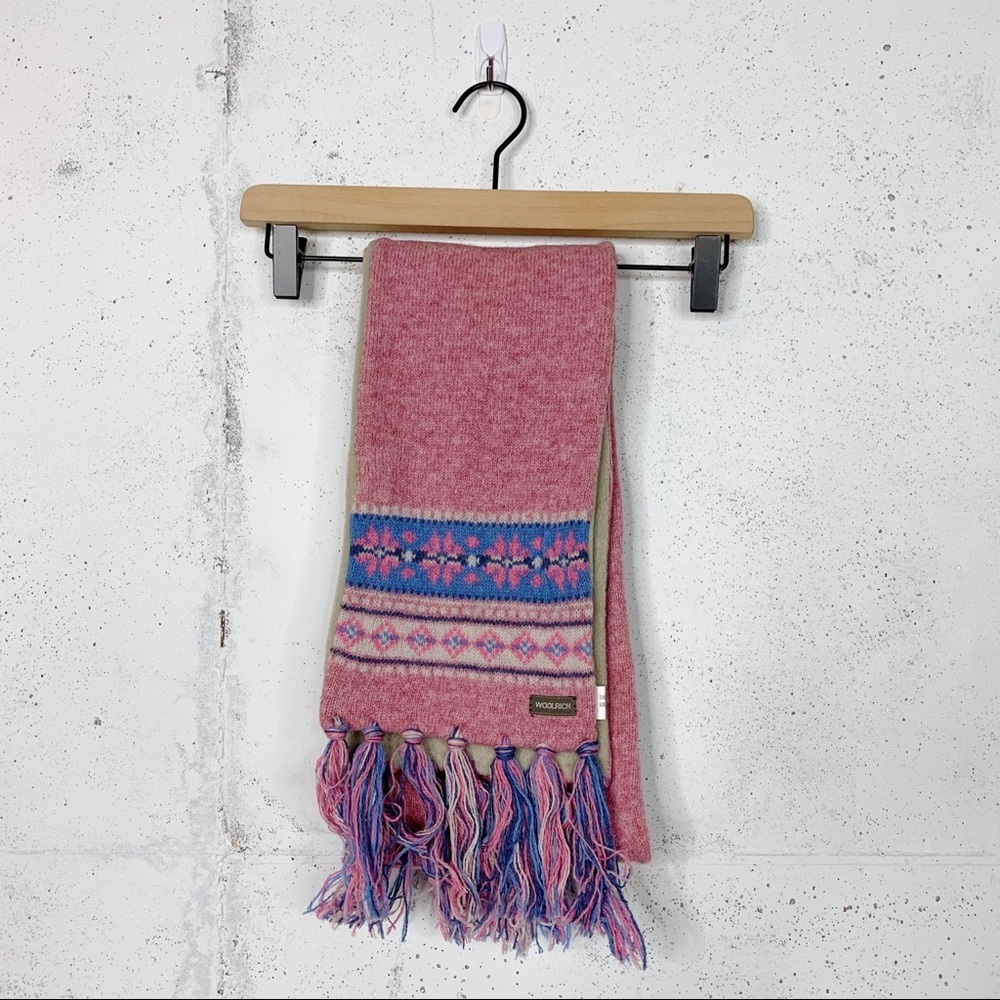 Woolrich Vintage Fringe Snowflake Tassel New With Tags